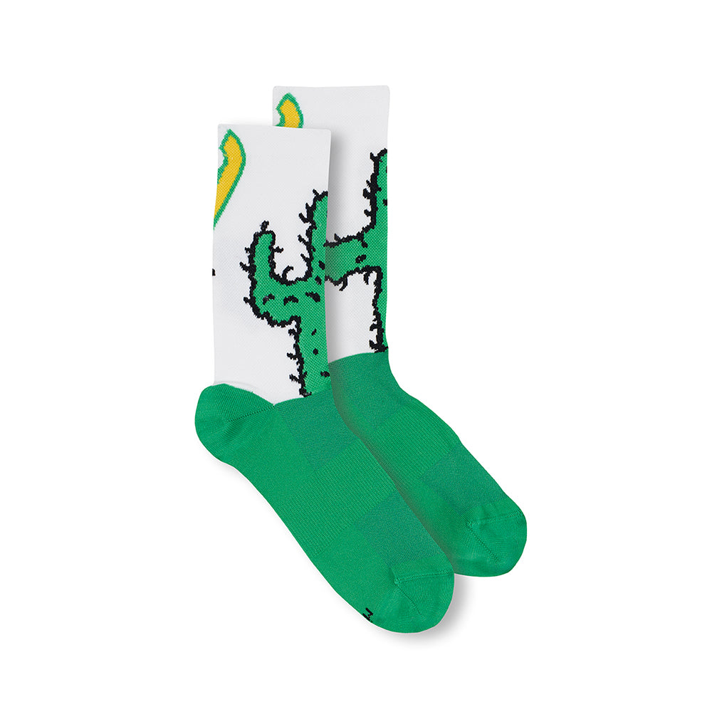 Cinelli CACTUS White SOCKS Sizes: XX-Large