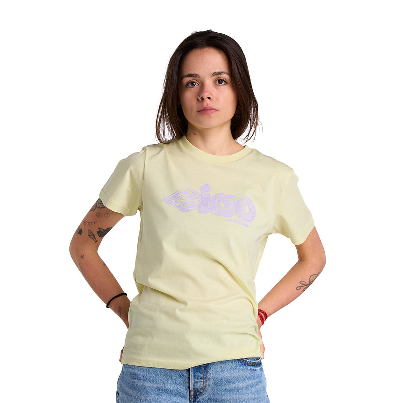 T-SHIRT CHAS CHRISTIANSEN CIAO YELLOW