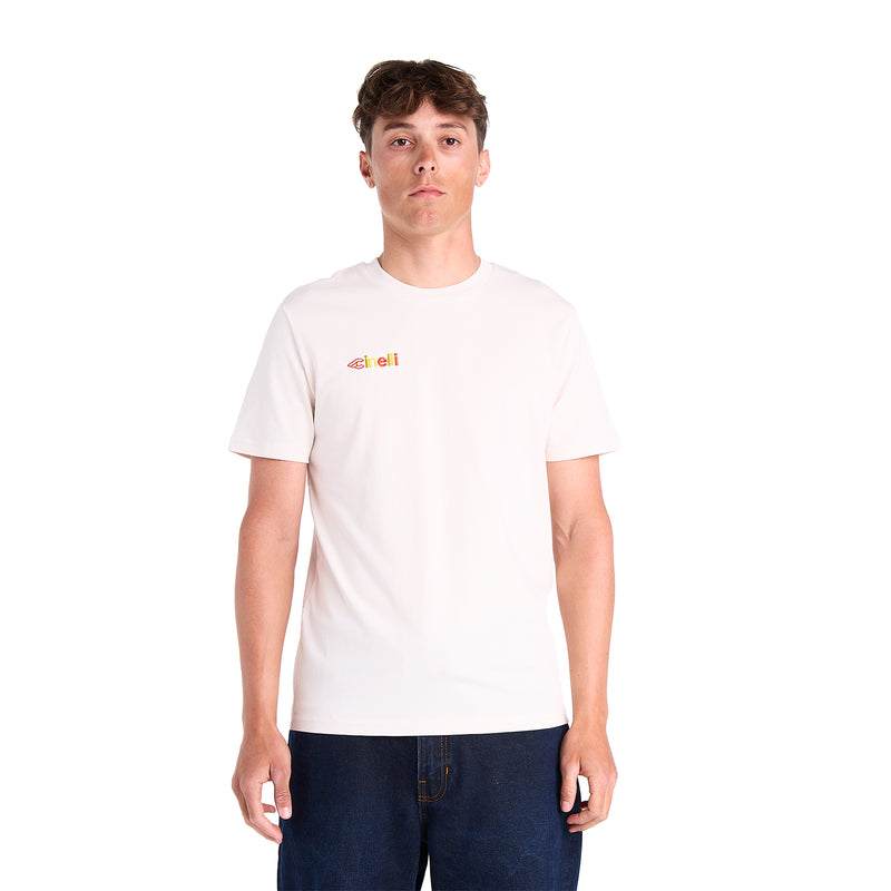 T-SHIRT EMBROIDERY LOGO WHITE