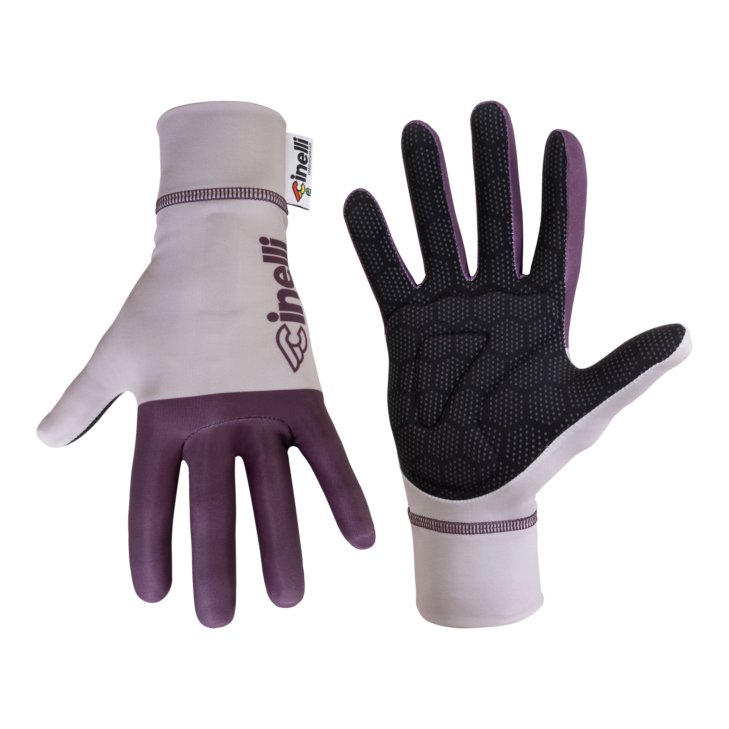 WINTER GLOVES TEMPO PURPLE BLOCK – Cinelli Official