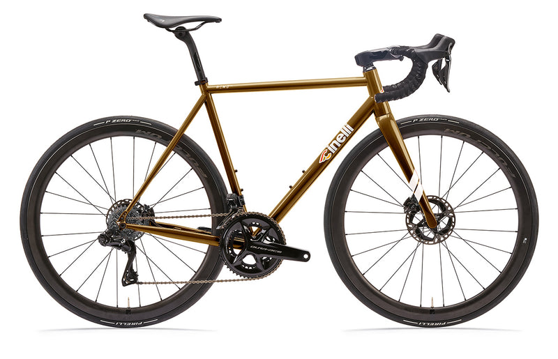 NEMO TIG ROAD - ULTEGRA DISC DI2 + COLUMBUS TRITTICO + FULCRUM 42
