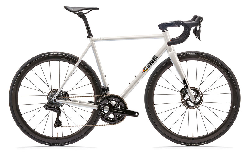 NEMO TIG ROAD - ULTEGRA DISC DI2 + COLUMBUS TRITTICO + FULCRUM 42