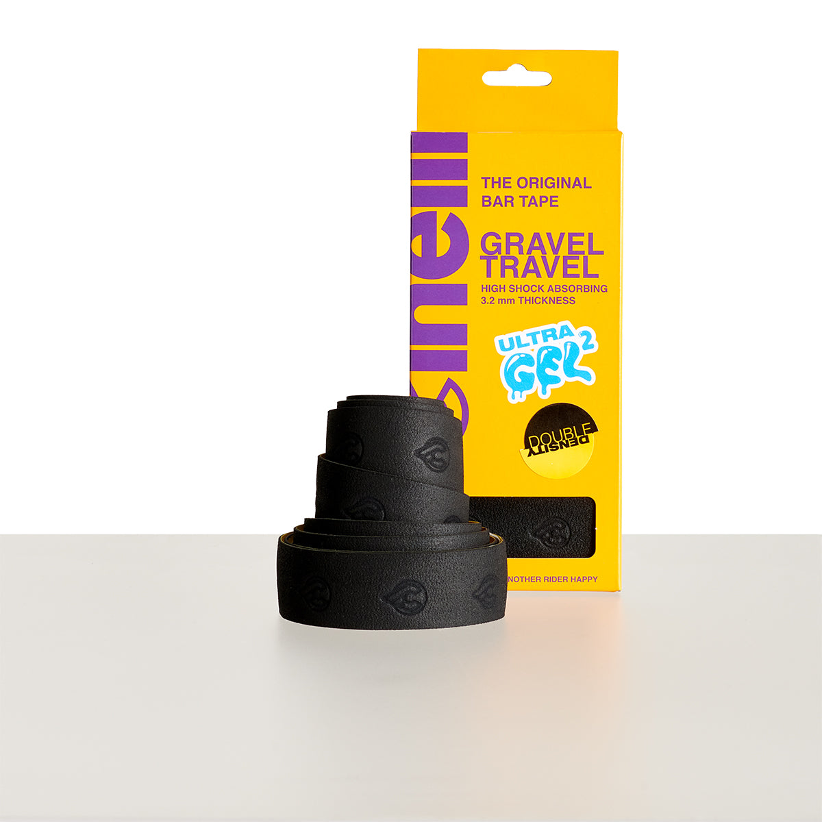 GRAVEL TRAVEL SUEDE GEL DOUBLE DENSITY CHUBBY BLACK LENKERBAND – Cinelli Official