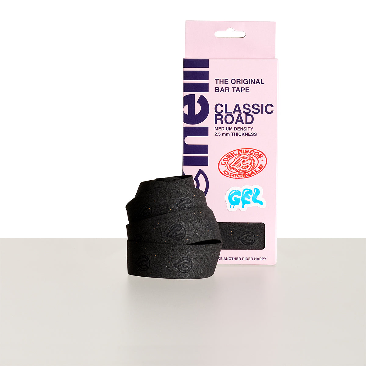 CLASSIC ROAD CORK GEL BLACK BAR TAPE – Cinelli Official