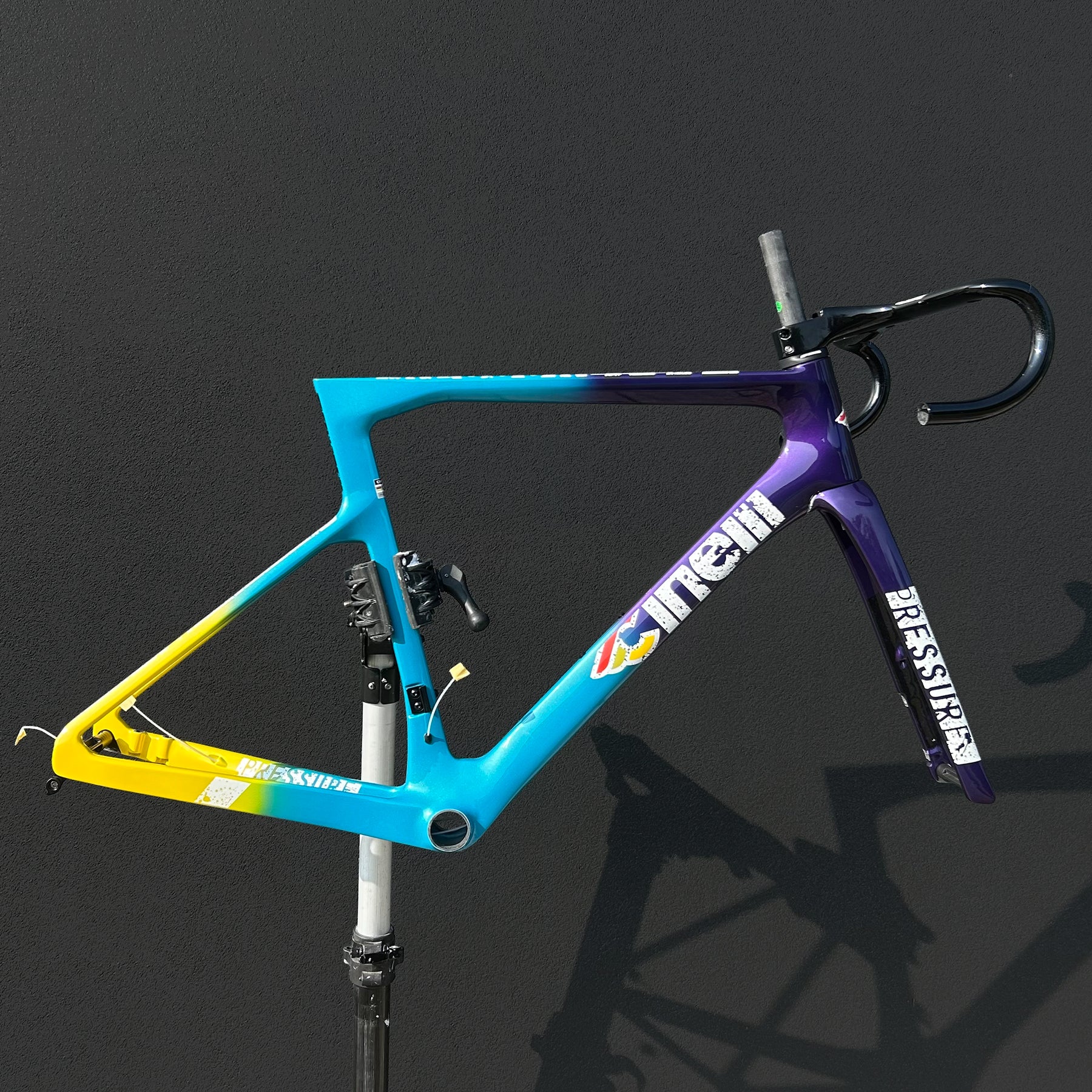 FRAME SET+SP+BAR PRESSURE II 90s FADE PETROL-52M