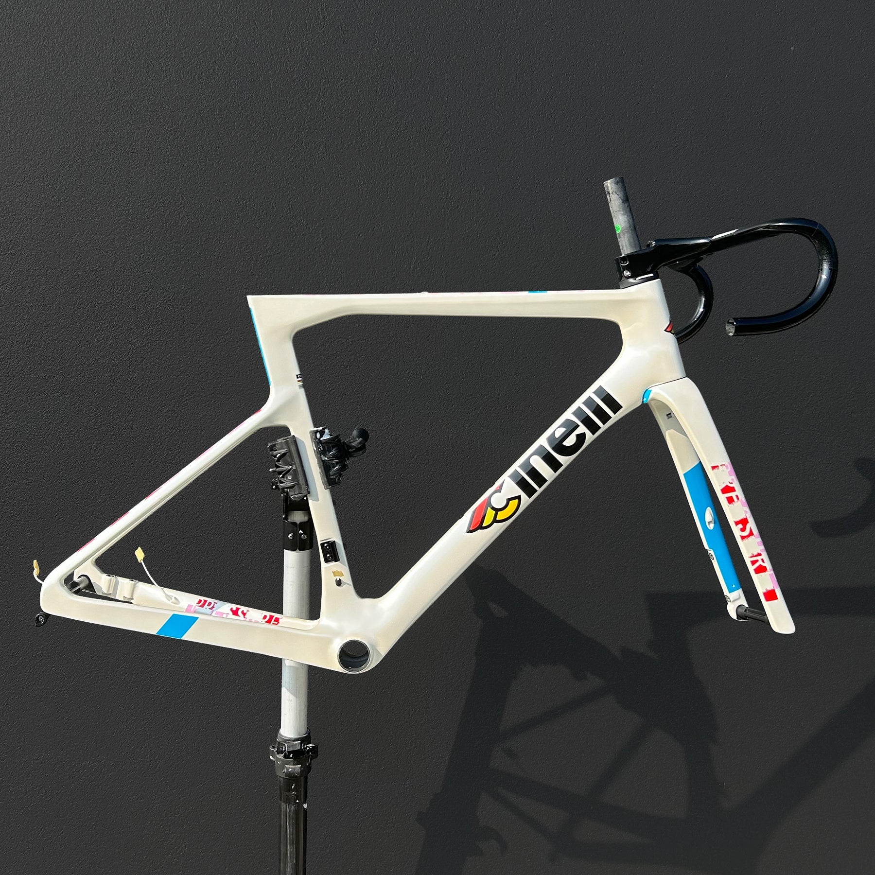 FRAME SET+SP+BAR PRESSURE II DOODLE PINK-52M