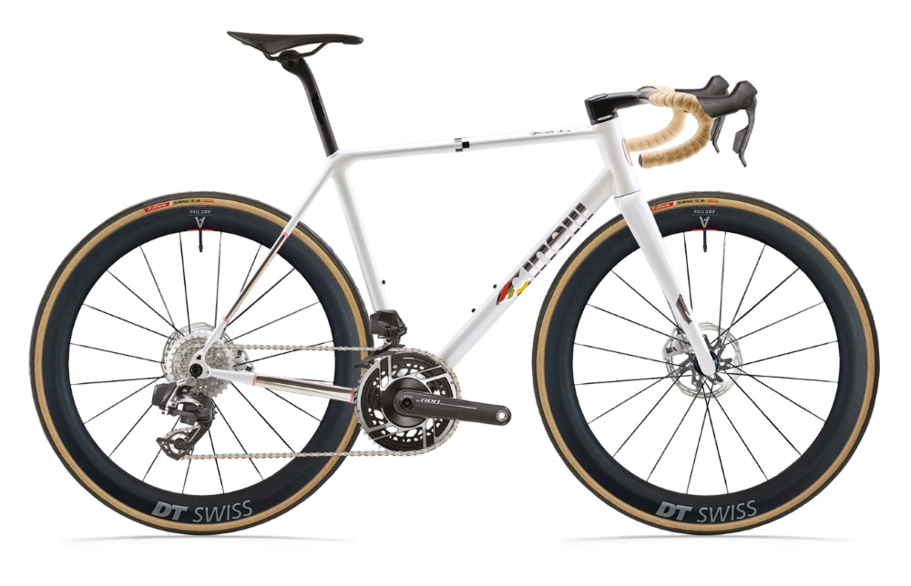 Cinelli シャンパンホワイト クロモリ ロードバイクフレーム Speciale Corsa XCR - Sram Red ETap Axs – Cinelli Official