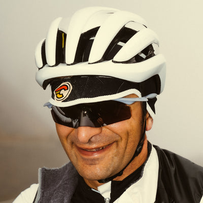 WINTER HEADBAND SUPERCORSA BLACK & WHITE