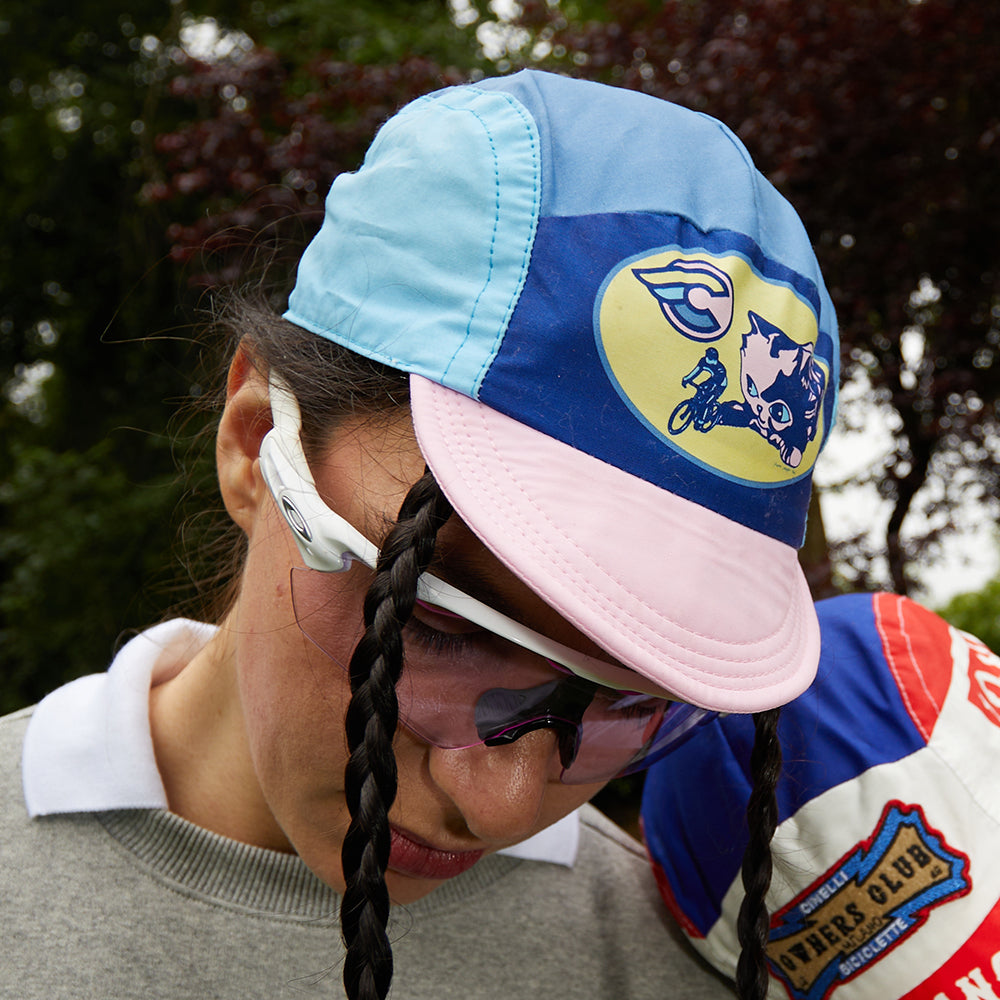 CYCLING CAP EXPLORER SHANA SADEGHI RAY KITTEN YELLOW – Cinelli