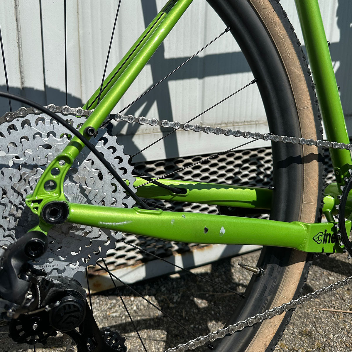 NEMO TIG GRAVEL - Hi Ride - Lime Green - S