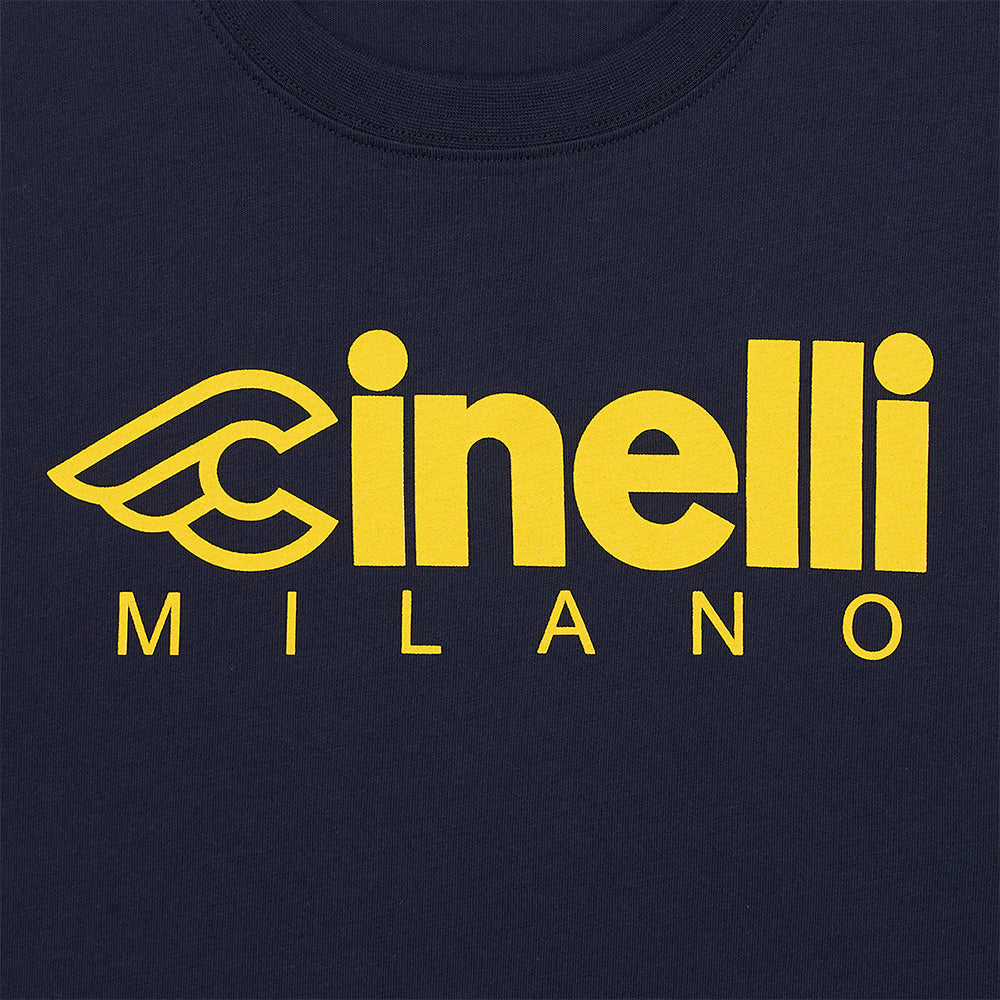 T-SHIRT CINELLI MILANO 2 BLUE