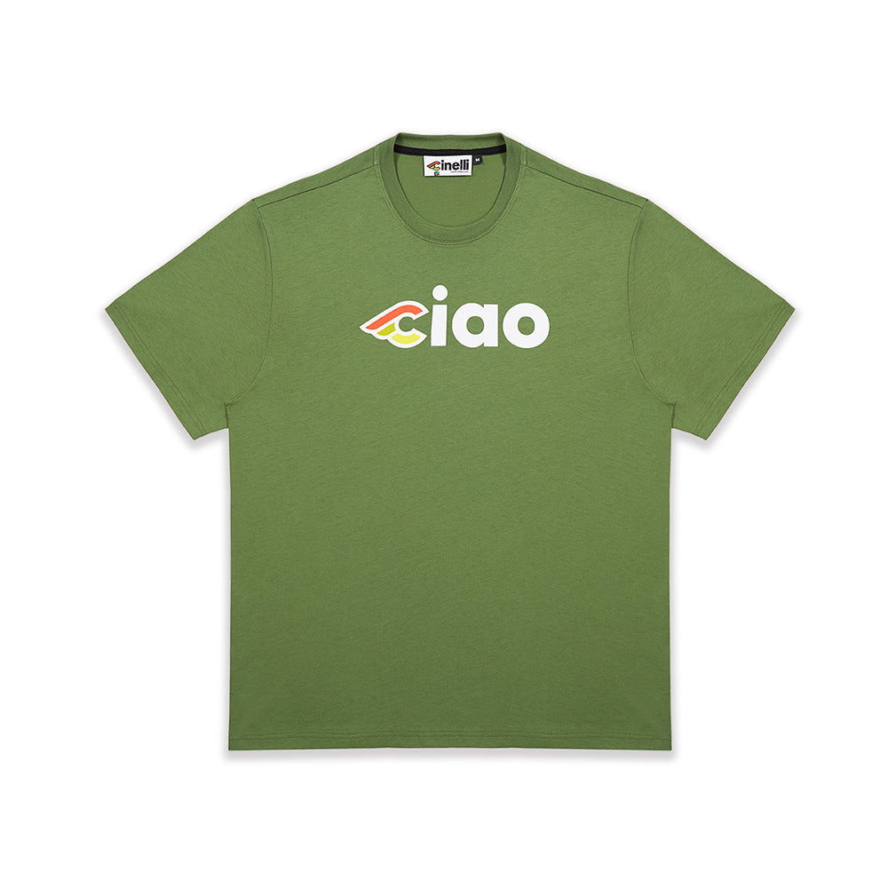 T-SHIRT CIAO 2 GREEN – Cinelli Official