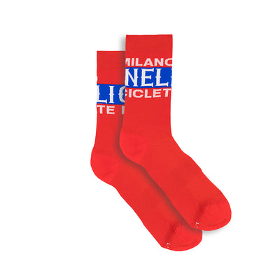 SOCKS TARGA RED