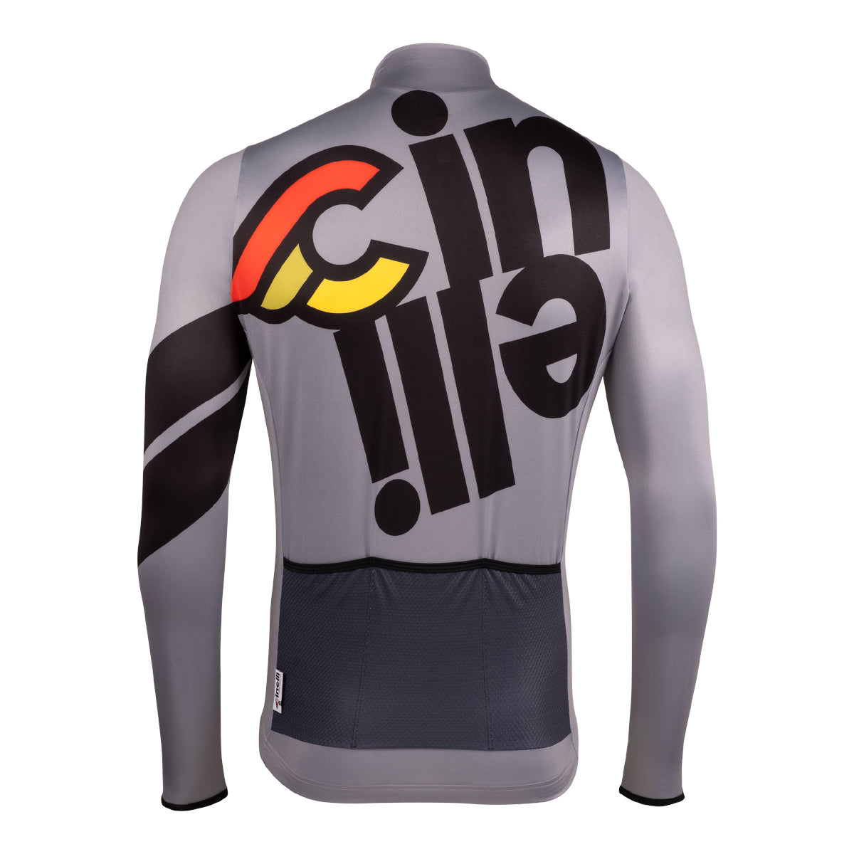 JERSEY LONGSLEEVE TEMPO NEMO CEMENT GRAY – Cinelli Official