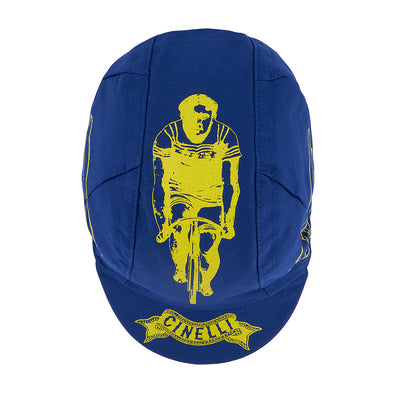 CYCLING CAP MILANO BIKE VETERANS BLUE