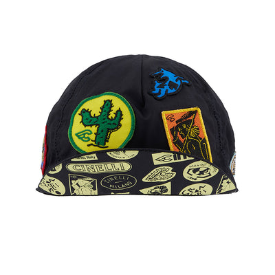 CYCLING CAP HISTORY PATCH BLUE