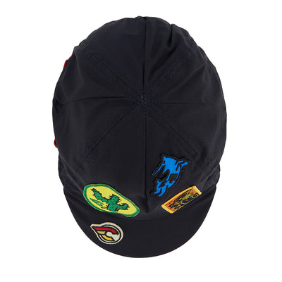 CYCLING CAP HISTORY PATCH BLUE