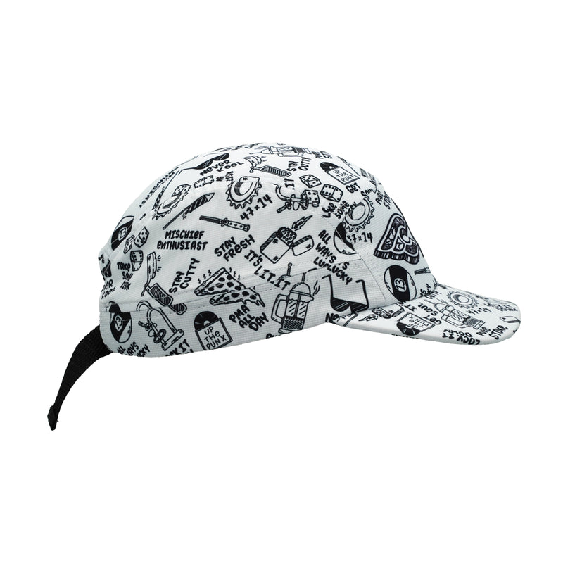 TUTTO TECH CAP CHAS CRISTIANSEN SHRED LIFE WHITE