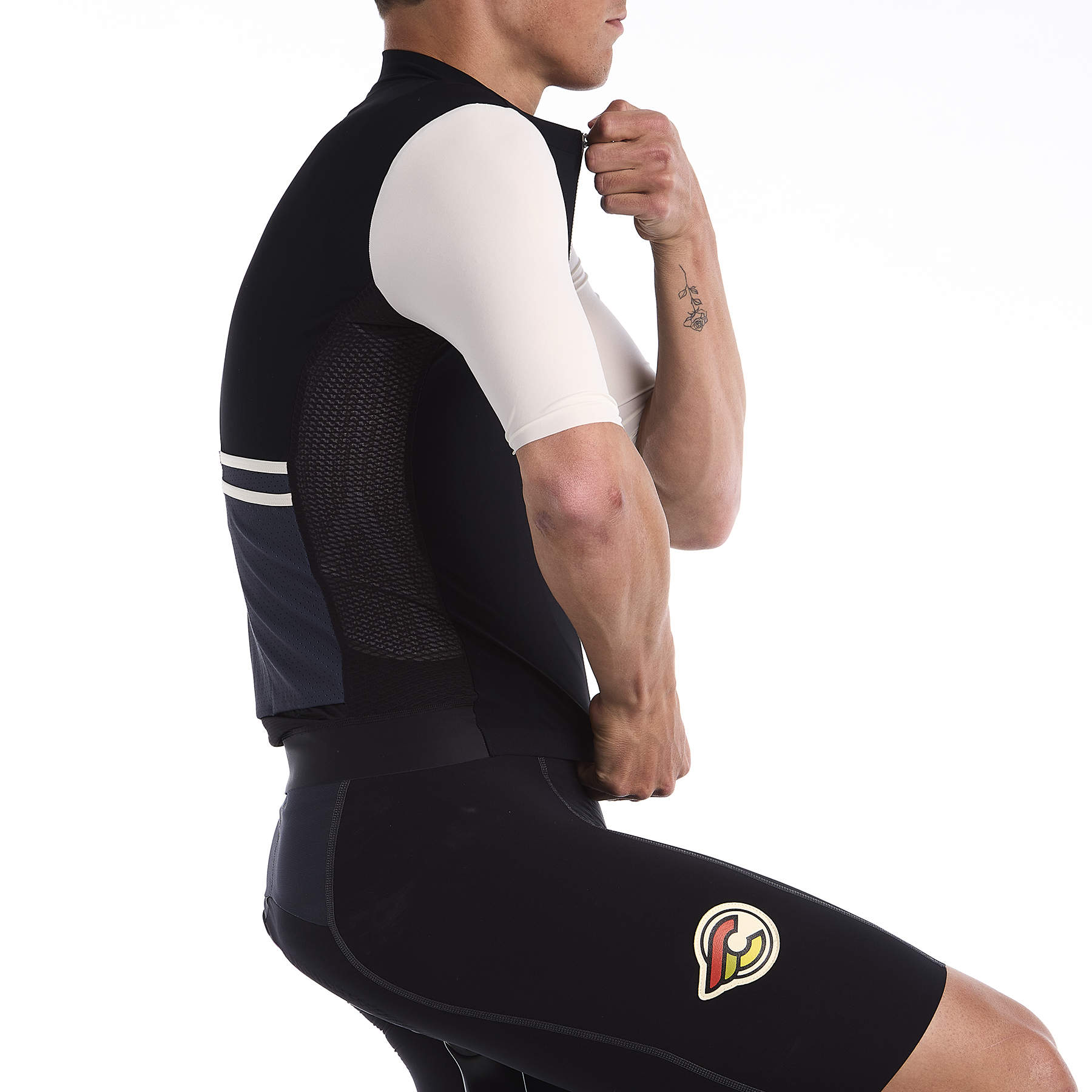 JERSEY SUPERCORSA BLACK AND WHITE – Cinelli Official