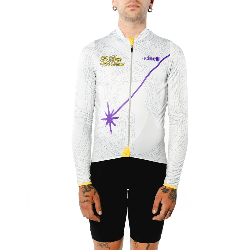 WINTER JERSEY TEMPO IBWT GREY & PURPLE