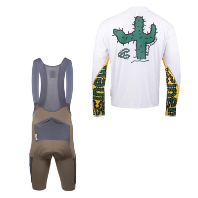 Gravel Longsleeve Cactus Cycling Kit