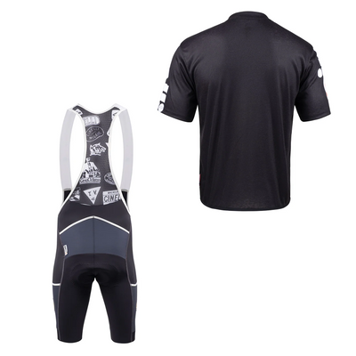 Gravel Black Cycling Kit