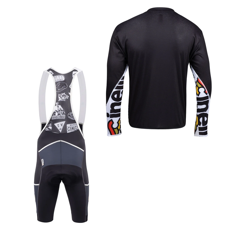 Gravel Longsleeve Black Cycling Kit