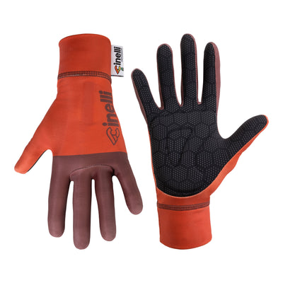 WINTER GLOVES TEMPO BROWN BLOCK