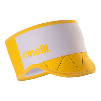 WINTER HEADBAND TEMPO YELLOW BLOCK