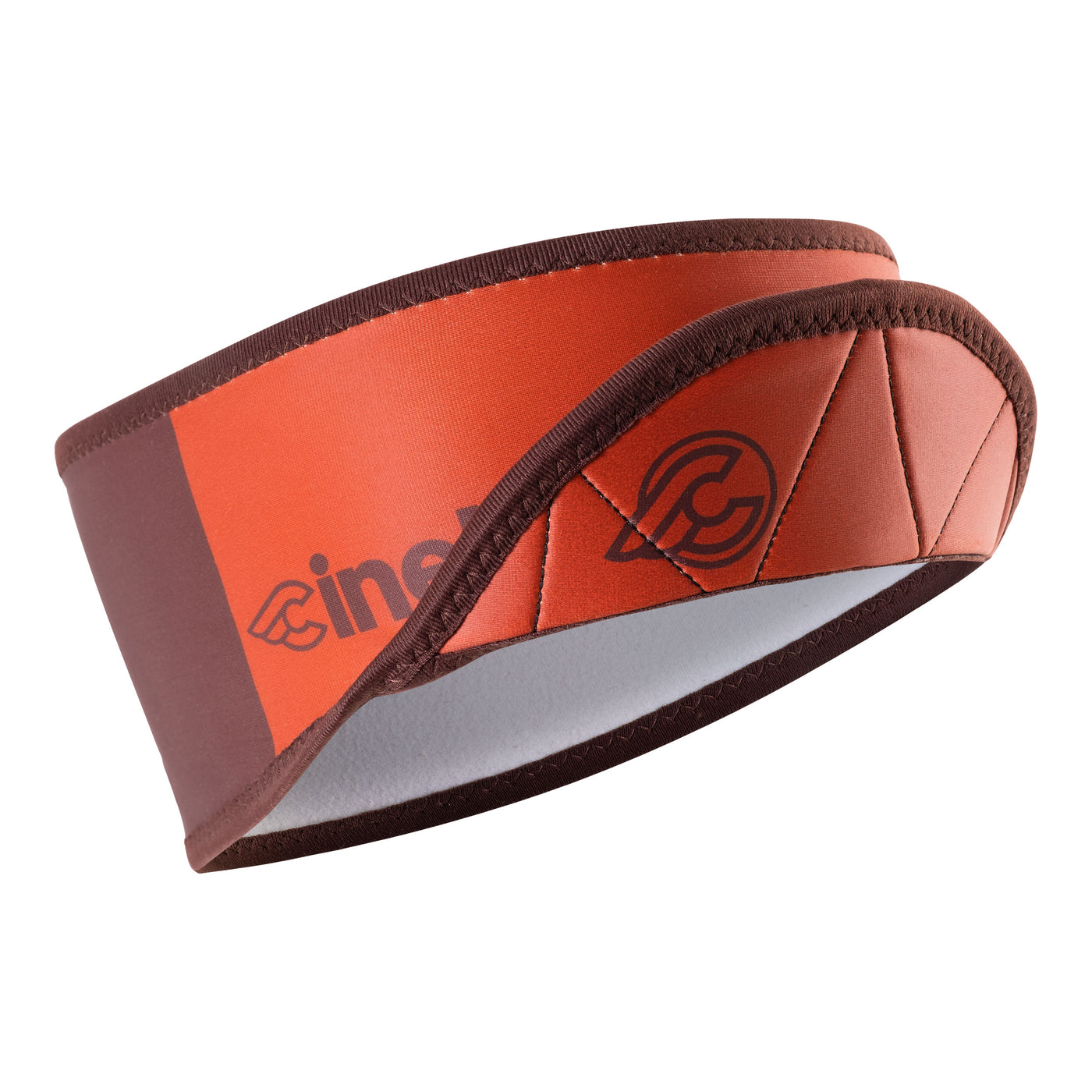 WINTER HEADBAND TEMPO BROWN BLOCK