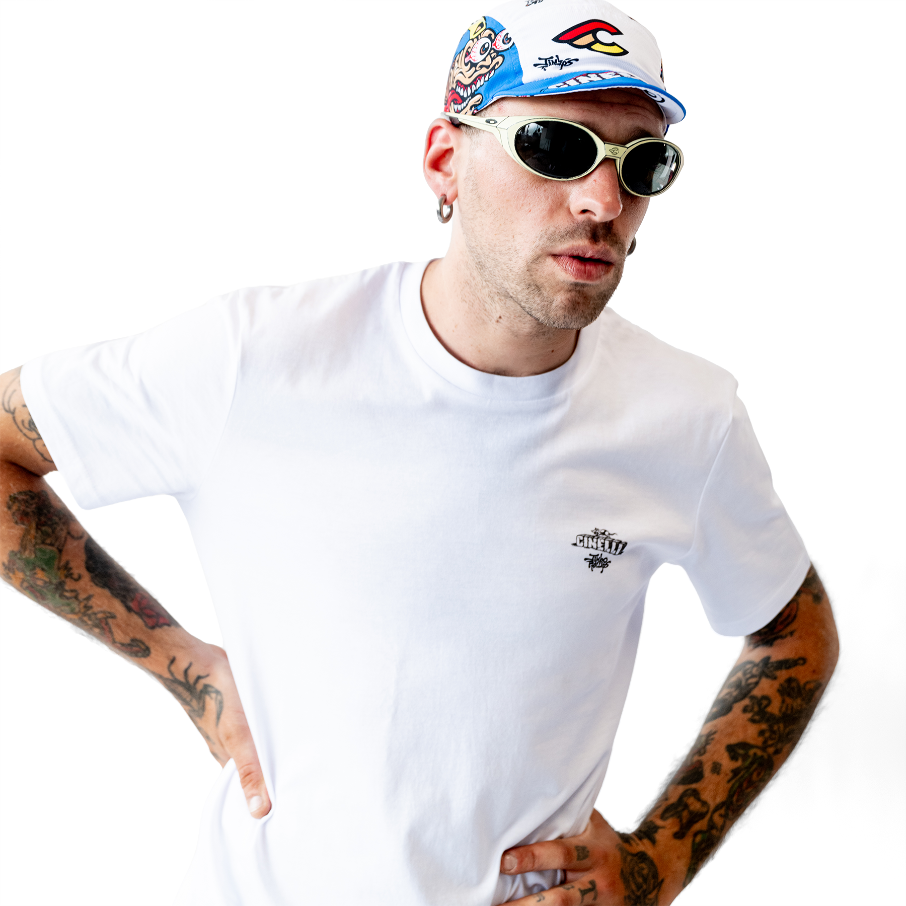 Jimbo Phillips T-Shirt — Cinelli Art Program | Organic Cotton Boxy