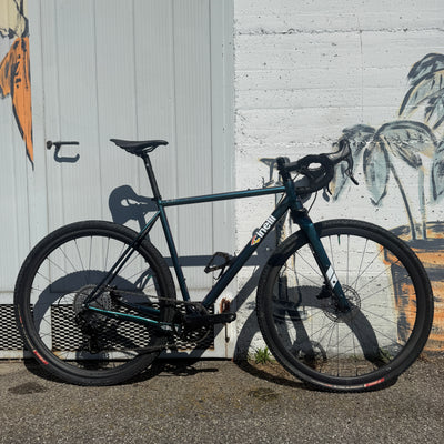 NEMO TIG GRAVEL - Hi Ride - Green Pink & White Decals - S