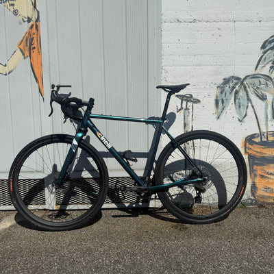 NEMO TIG GRAVEL - Hi Ride - Green Pink & White Decals - S