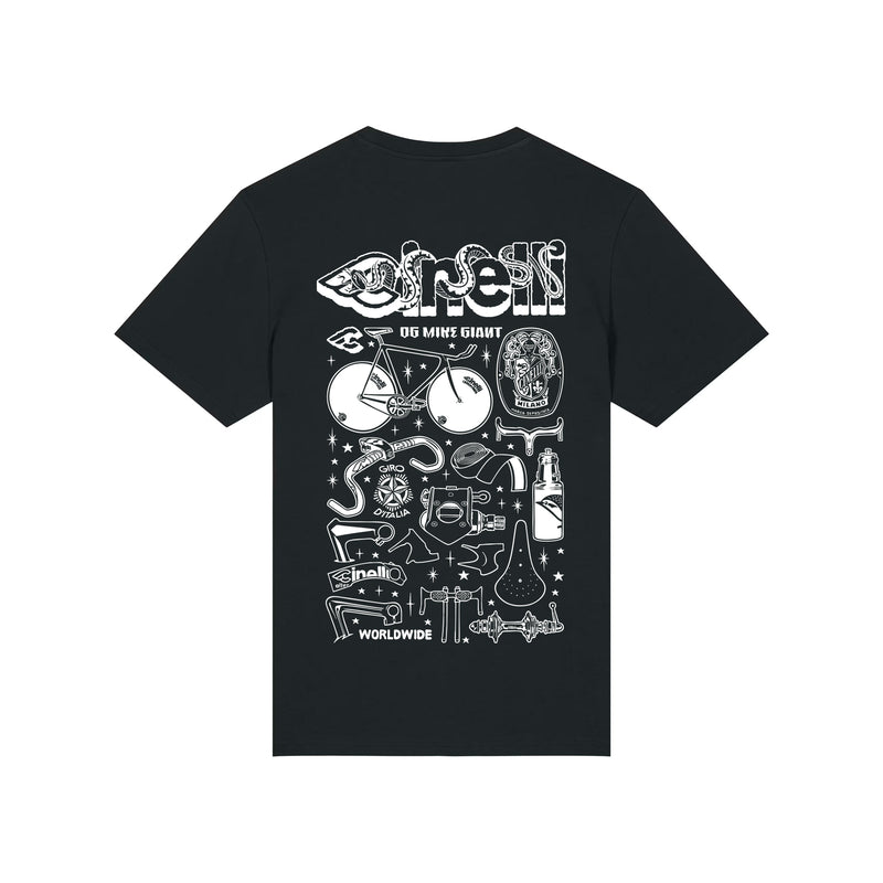 T-SHIRT MIKE GIANT ICONS BLACK