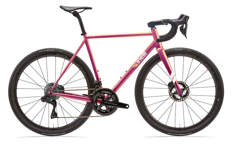 NEMO TIG ROAD - ULTEGRA DISC DI2 + COLUMBUS TRITTICO + FULCRUM 42