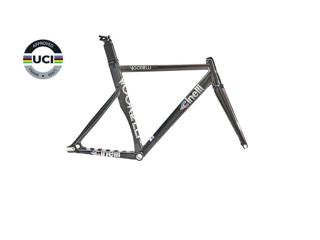 ★CINELLI 22 VIGORELLI フレームセット レインボー 520㎜ Vigorelli Rainbow Fork – Cinelli Official
