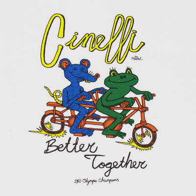 T-SHIRT MELCHER OOSTERMAN BETTER TOGETHER WHITE