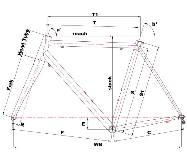 NEMO TIG ROAD RIM - FRAME-KIT geometry