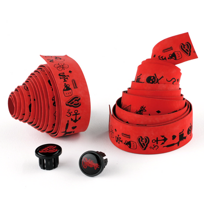 MIKE GIANT VELVET RED BAR TAPE