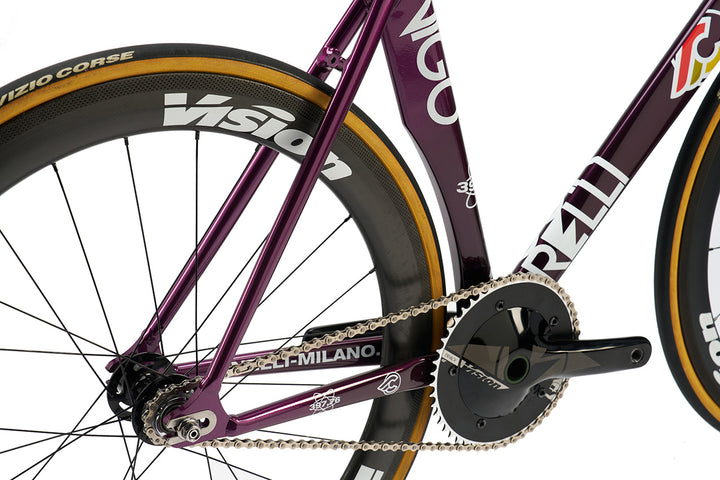 パーツ CINELLI VIGORELLI STEEL CINELLI Vigorelli Track Steel Frame Set – BROTURES GLOBAL