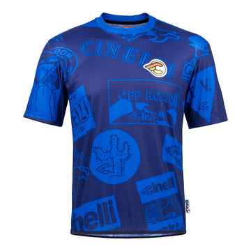 CINELLI サイクルジャージ ウール TECH TEE SHORTSLEEVE GRANCICLISMO NAVY BLUE – Cinelli Official