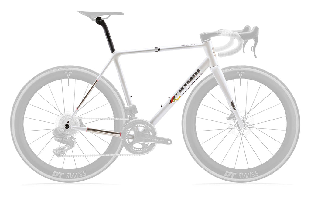 Cinelli EXPERIENCE ビアンカコルサ　フレームセット xcr-seatpost_c5c09235-ab4b-