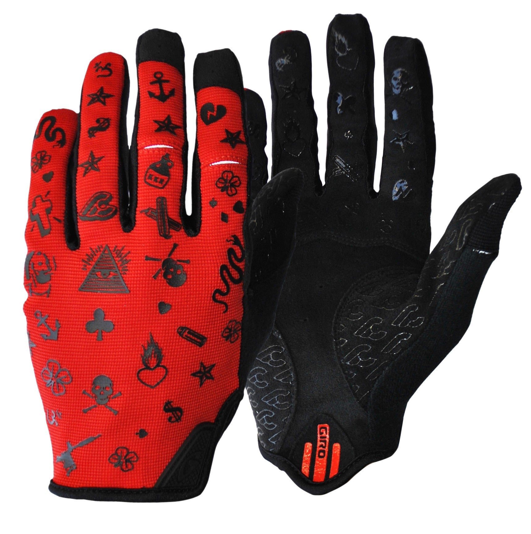 MIKE GIANT RED GIRO DND GLOVES X CINELLI M