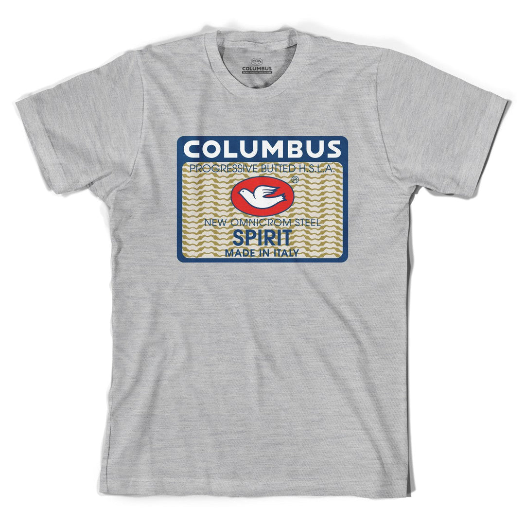 COLUMBUS SPIRIT STEEL GREY T-SHIRT – Cinelli Official