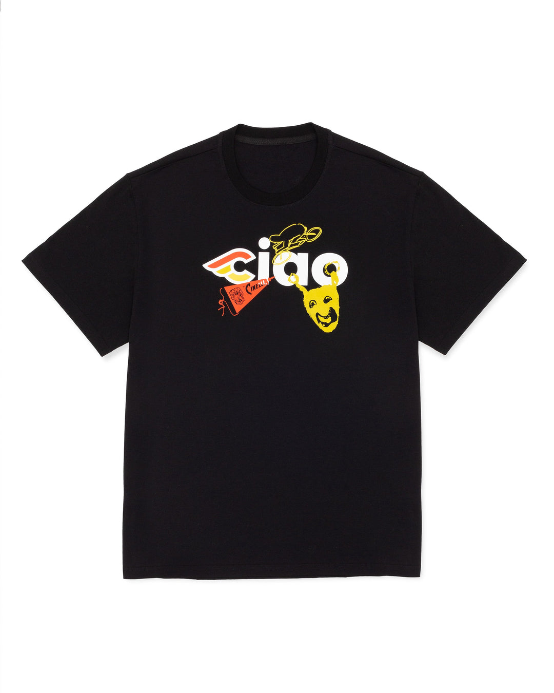 T-SHIRT CIAO ICONS BLACK - Main Image